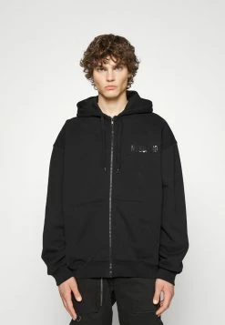MOSCHINO Zip-up Sweatshirt - Black -MOSCHINO SHOP 18170410058e49f393632945a4387260
