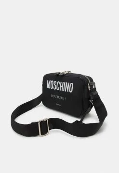 MOSCHINO COUTURE UNISEX - Across Body Bag - Fantasy Black -MOSCHINO SHOP 18909861892a48069a1e03a2e22388df