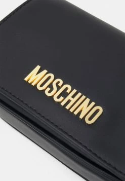 MOSCHINO UNISEX - Across Body Bag - Black -MOSCHINO SHOP 1906e0f327134a26940fd432e07bd422