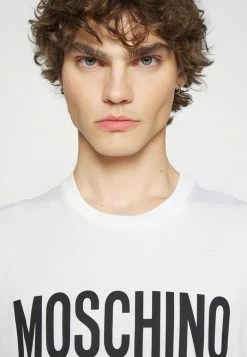 MOSCHINO Print T-shirt - White -MOSCHINO SHOP 195eb93461ad40d384de473e8e934aac