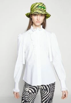 MOSCHINO Button-down Blouse - White 14 MOSCHINO Button-down Blouse - White -MOSCHINO SHOP 1a6eec27f58d413aadfe0250c05917af
