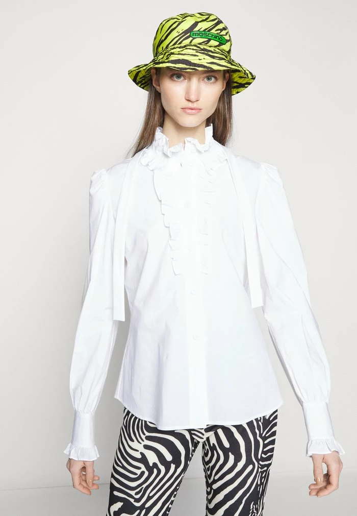 MOSCHINO Button-down Blouse - White 7 MOSCHINO Button-down Blouse - White - Image 7