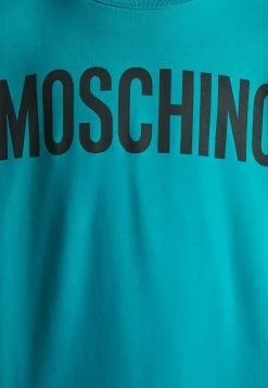 MOSCHINO Sweatshirt - Turquoise -MOSCHINO SHOP 1aae020937fd4bdca736f3b5f0c9ebf3