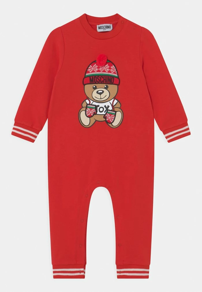 MOSCHINO BABYGROW GIFT BOX SET UNISEX - Baby Gifts - Poppy Red 3 MOSCHINO BABYGROW GIFT BOX SET UNISEX - Baby Gifts - Poppy Red - Image 3