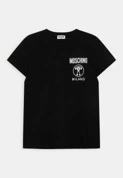 MOSCHINO ADDITION UNISEX - Print T-shirt - Black