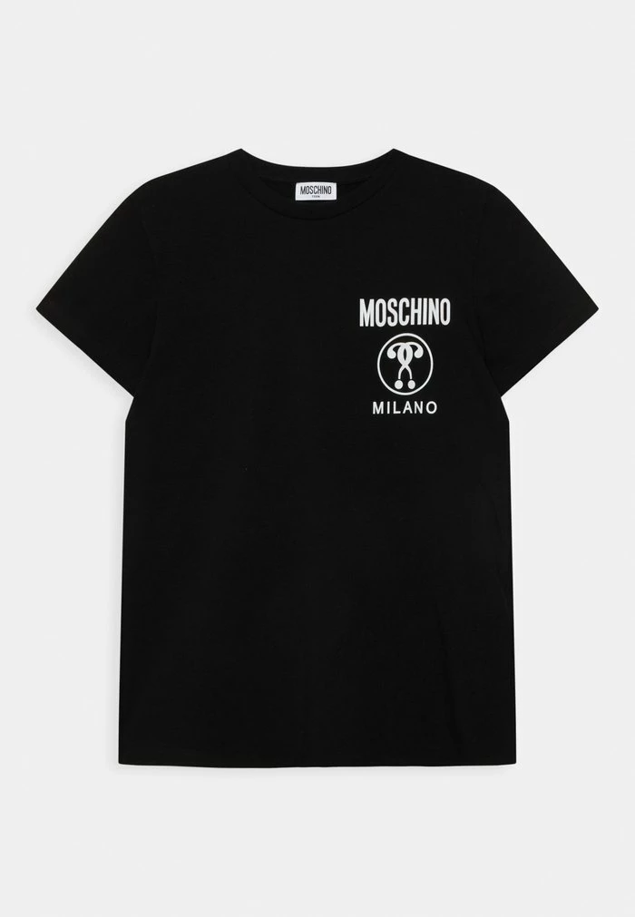 MOSCHINO ADDITION UNISEX - Print T-shirt - Black 1 MOSCHINO ADDITION UNISEX - Print T-shirt - Black