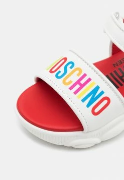 MOSCHINO UNISEX - Sandals - White/multicolor -MOSCHINO SHOP 1b0d2a3dacea426a8433ee7b244e140f