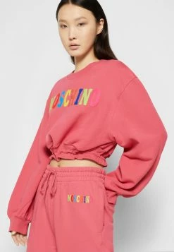 MOSCHINO LOGO - Sweatshirt - Fucsia -MOSCHINO SHOP 1bd623c692bc4669a911f7a8058a0667