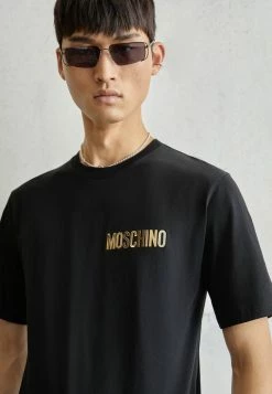 MOSCHINO Print T-shirt - Black -MOSCHINO SHOP 1c2ecfc455594e1d8d815995c9e6d485