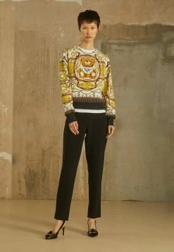 MOSCHINO MILITARY SCARF - Sweatshirt - Fantasy Ivory