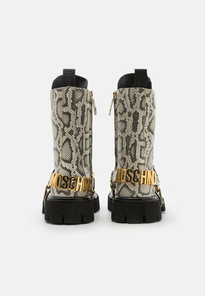 MOSCHINO Lace-up Boots - Roccia 3 MOSCHINO Lace-up Boots - Roccia - Image 3