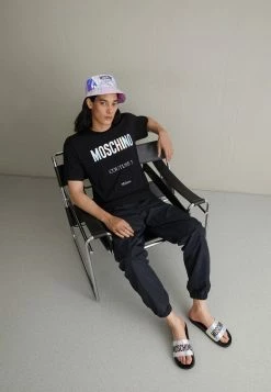 MOSCHINO Print T-shirt - Fantasy Black