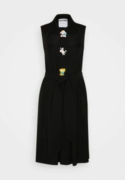 MOSCHINO TOY BUTTONS - Cocktail Dress / Party Dress - Black -MOSCHINO SHOP 1d2e7d15f7c843b79750202d47f2128d