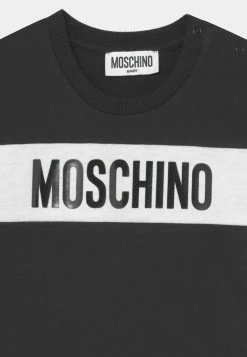MOSCHINO ADDITION UNISEX - Print T-shirt - Black -MOSCHINO SHOP 1d6d3d31c6e047fe8df985fe2147388f