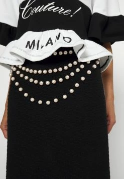 MOSCHINO SKIRT - Pencil Skirt - Fantasy Black -MOSCHINO SHOP 1e5e095acb444fd795ff3954200a1dc4