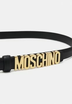 MOSCHINO BELTS BELT - Belt - Black -MOSCHINO SHOP 1ecbc242704642e687bc299357d62808