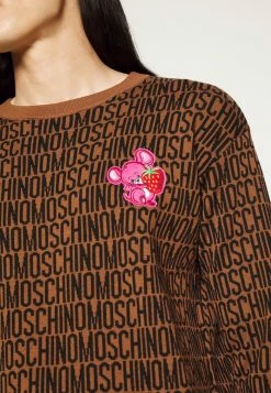 MOSCHINO Jumper - Fantasy Brown -MOSCHINO SHOP 1f4fcf8ba4f14f43b1e05e8c58316dd0