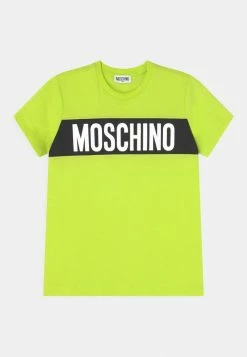 MOSCHINO ADDITION UNISEX - Print T-shirt - Lime