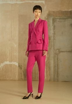 MOSCHINO BONDAGE LACING - Blazer - Violet