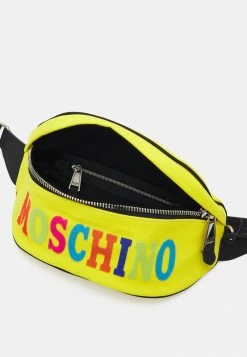 MOSCHINO LOGO UNISEX - Bum Bag - Fantasy Print Yellow -MOSCHINO SHOP 212fcb096c6045348b57425c0d1670c8