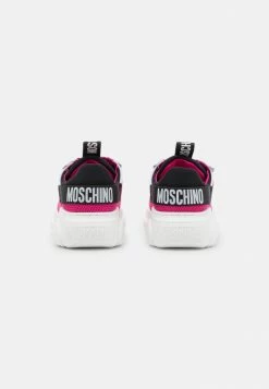 MOSCHINO Trainers - White/fuxia -MOSCHINO SHOP 2237ebbffba54e9db38ff86ae1b0c7f2