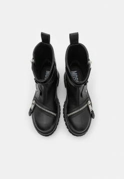 MOSCHINO Cowboy/biker Ankle Boot - Fantasy Color -MOSCHINO SHOP 22492459c4be4960a4f6d271a44b15ee