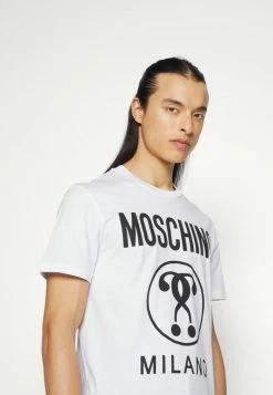 MOSCHINO Print T-shirt - White -MOSCHINO SHOP 22ab8b41b3e242afa42619369adb8ca5