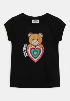 MOSCHINO T-SHIRT - Print T-shirt - Black