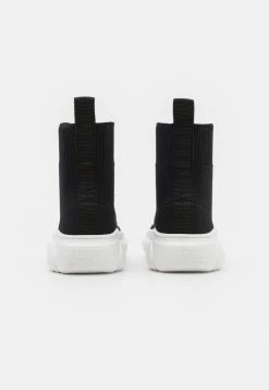 MOSCHINO SOCK TEDDY SOLE MAXI LOGO UNISEX - High-top Trainers - Black -MOSCHINO SHOP 23afce165e934f2bb1a9a28b9ebcf464