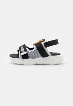 MOSCHINO UNISEX - Sandals - White/black