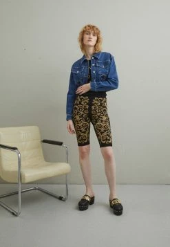 MOSCHINO TROUSERS - Shorts - Fantasy Black -MOSCHINO SHOP 24b5946ae55d4eba8bfae7c6b751c6a3