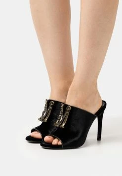 MOSCHINO Heeled Mules - Nero