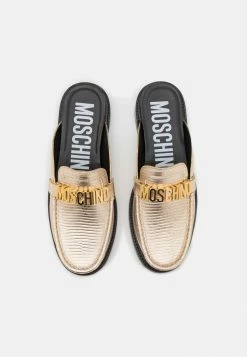 MOSCHINO Mules - Platino -MOSCHINO SHOP 252c088ff5d04137a5575896c236c1e1