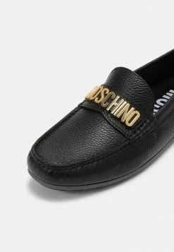 MOSCHINO Moccasins - Nero -MOSCHINO SHOP 25591a0dc5c04220a11bedba455b9a36