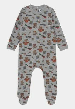 MOSCHINO BABYGROW GIFT 2 PACK UNISEX - Sleep Suit - Cloud 7 MOSCHINO BABYGROW GIFT 2 PACK UNISEX - Sleep Suit - Cloud -MOSCHINO SHOP 256db07fa41f4c7b8d2c9a7d22b1fc03
