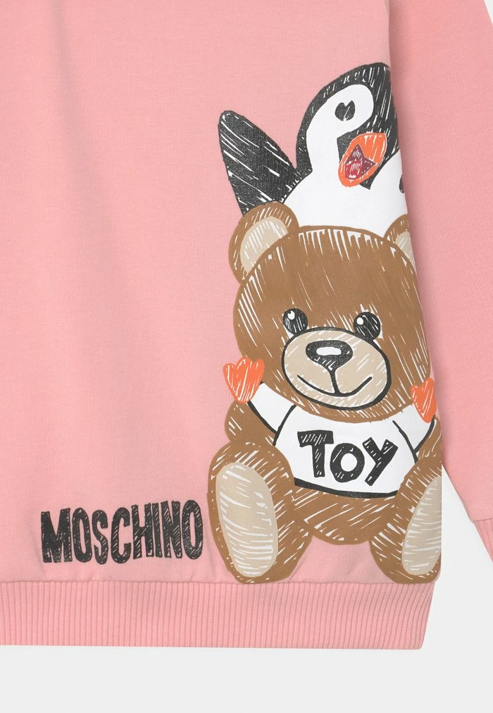 MOSCHINO UNISEX - Sweatshirt - Light Pink 3 MOSCHINO UNISEX - Sweatshirt - Light Pink - Image 3