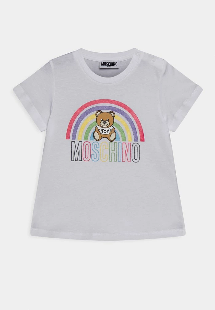 MOSCHINO ADDITION UNISEX - Print T-shirt - Optical White 1 MOSCHINO ADDITION UNISEX - Print T-shirt - Optical White