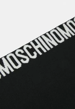 MOSCHINO UNISEX - Scarf - Black -MOSCHINO SHOP 26b304052c374903b6e42c7716b7226e