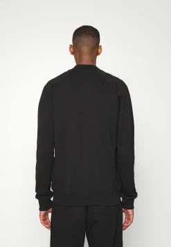 MOSCHINO Zip-up Sweatshirt - Fantasy Black -MOSCHINO SHOP 27a5d798cb70463baf187b6faced671a