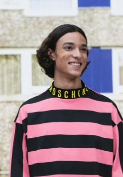 MOSCHINO Long Sleeved Top - Fucsia