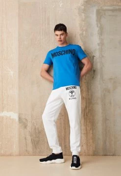 MOSCHINO Print T-shirt - Blue