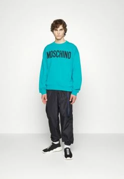 MOSCHINO Sweatshirt - Turquoise -MOSCHINO SHOP 28edc2706bea44a38837d72911d27bfb
