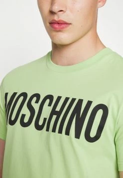 MOSCHINO Print T-shirt - Green -MOSCHINO SHOP 28ff629efdd64a32bc992597563fdfc0