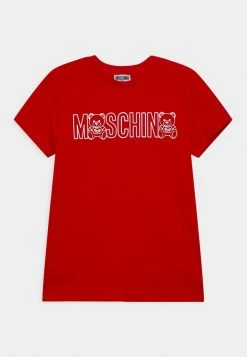 MOSCHINO UNISEX - Print T-shirt - Poppy Red