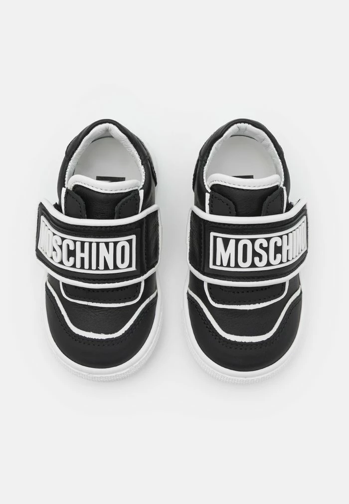 MOSCHINO UNISEX - Trainers - Black/white 4 MOSCHINO UNISEX - Trainers - Black/white - Image 4