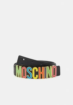 MOSCHINO BELTS UNISEX - Belt - Fantasy Print Black