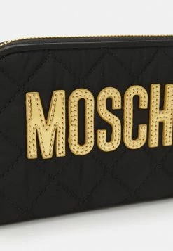 MOSCHINO PORTAFOGLIO - Wallet - Black/gold-coloured -MOSCHINO SHOP 298259daba724fa4b0b9a8940b1fb9d9