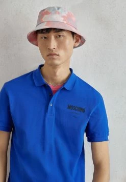 MOSCHINO UPPER BODY GARMENT - Polo Shirt - Blue -MOSCHINO SHOP 2996f46f23b041279c553482b8b63b84