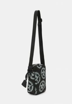 MOSCHINO SHOULDER UNISEX - Across Body Bag - Black -MOSCHINO SHOP 29c11fec169c4b2681f0f08c849bd4f3