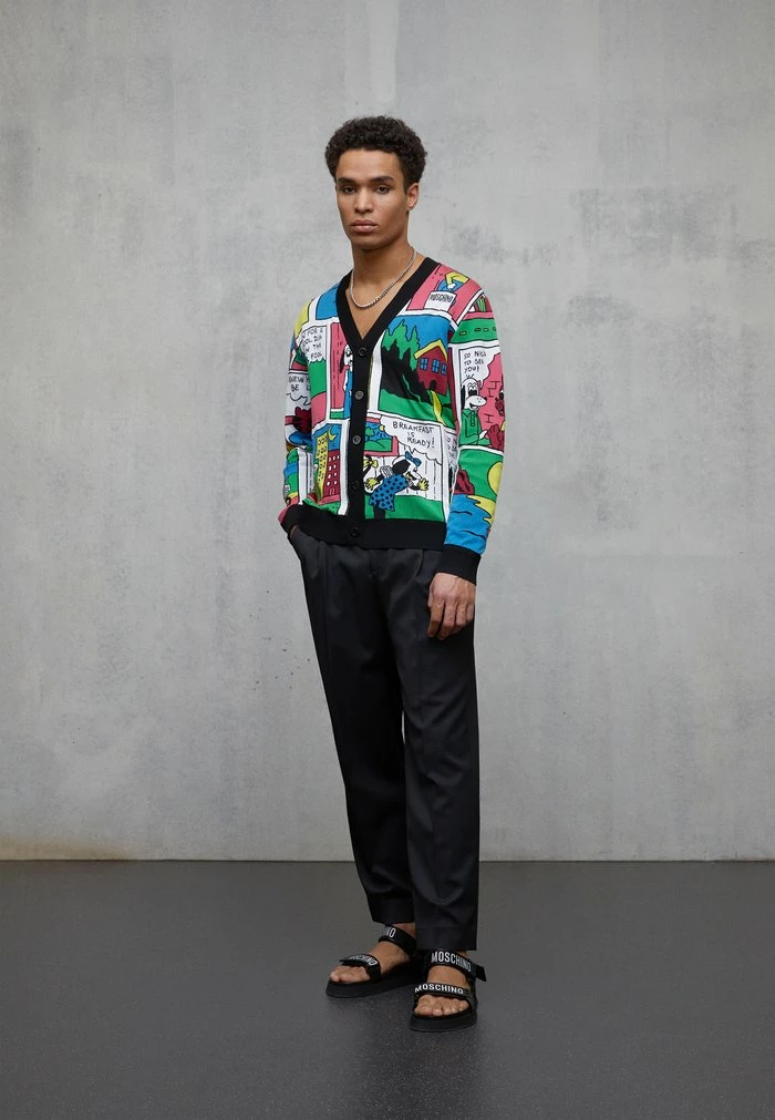 MOSCHINO JACKET - Cardigan - Black 1 MOSCHINO JACKET - Cardigan - Black